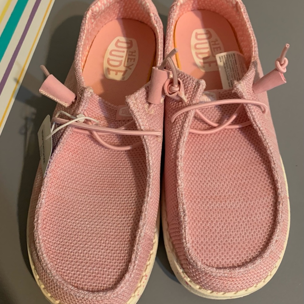 Hey Dude Women's Pink Slip-On Loafers